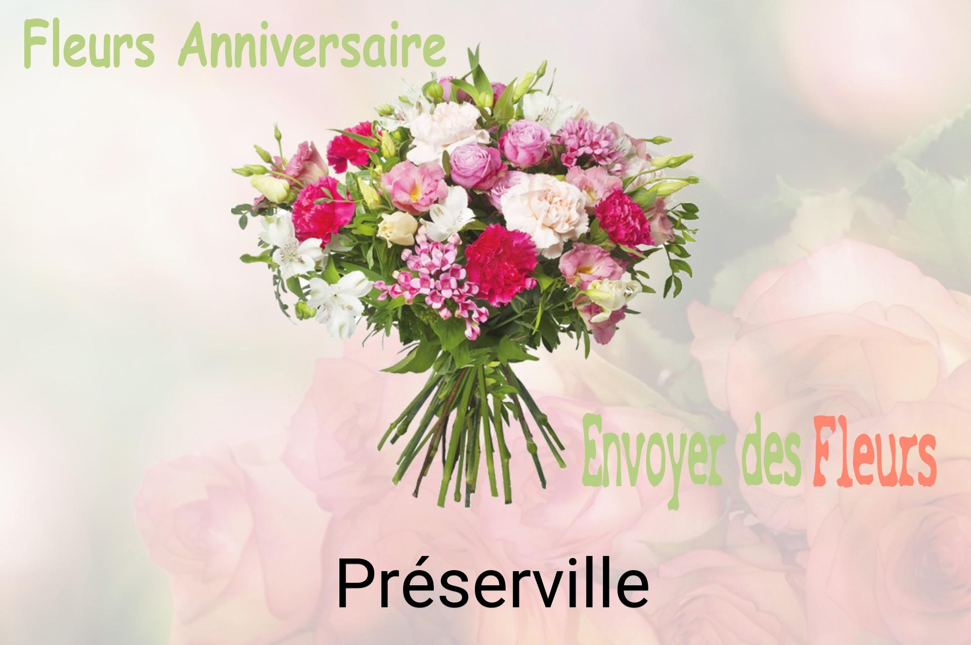 Bouquet de fleurs d’anniversaire livré à Préserville