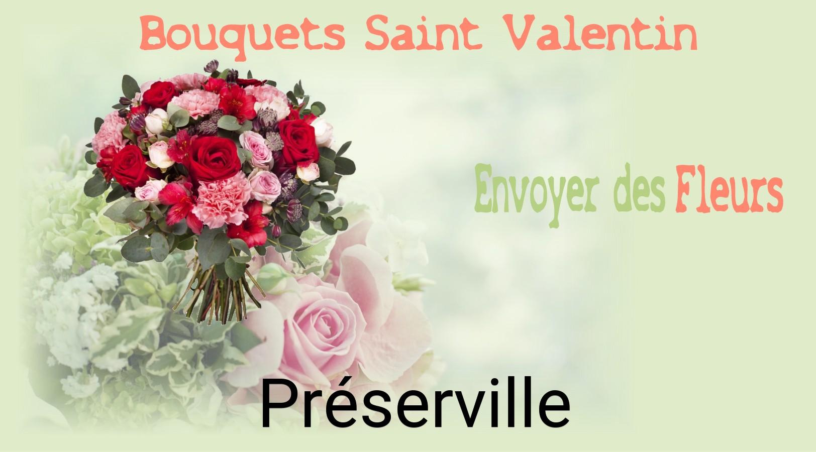 Roses de Saint-Valentin livrées à Préserville